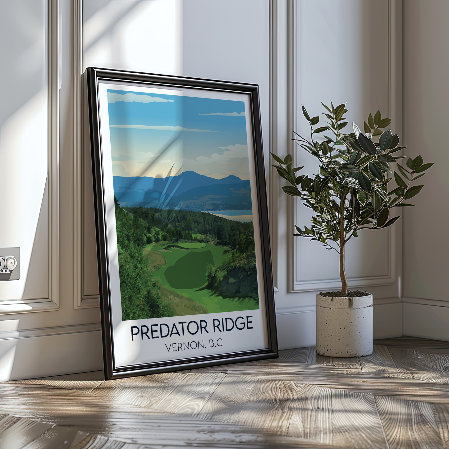 Predator Ridge, Hole 6 - Poster Print