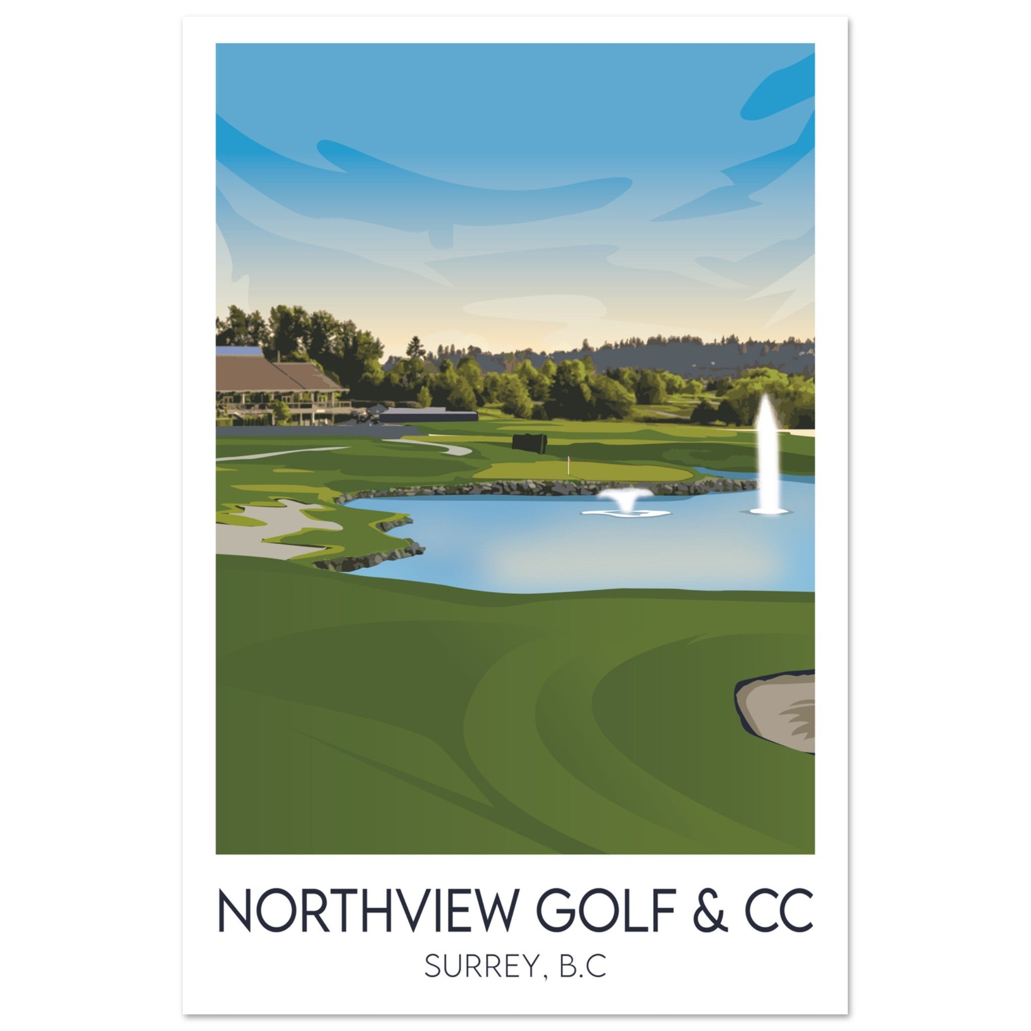 Northview Golf & Country Club Ridge Course Par 3 Prints