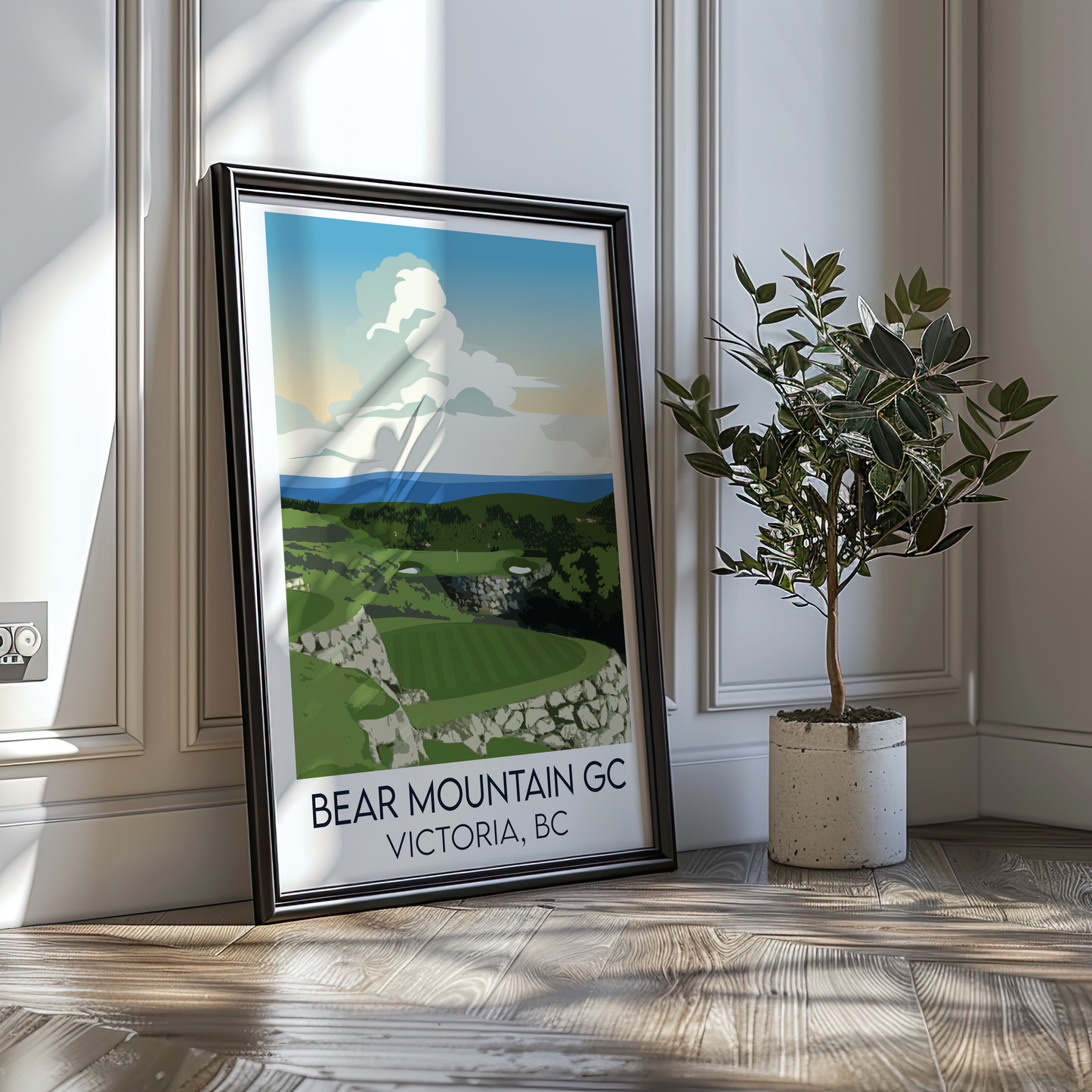 Bear Mountain Golf Course, Hole 14 - Poster Print