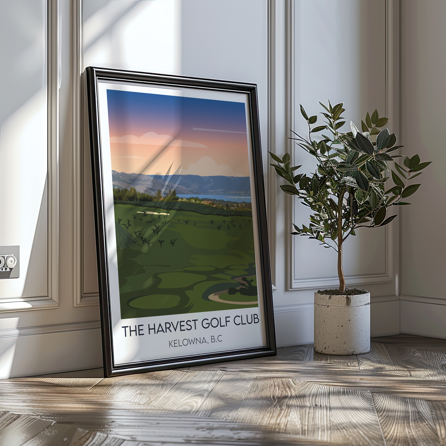 The Harvest Golf Club, Hole 7 - Poster Print