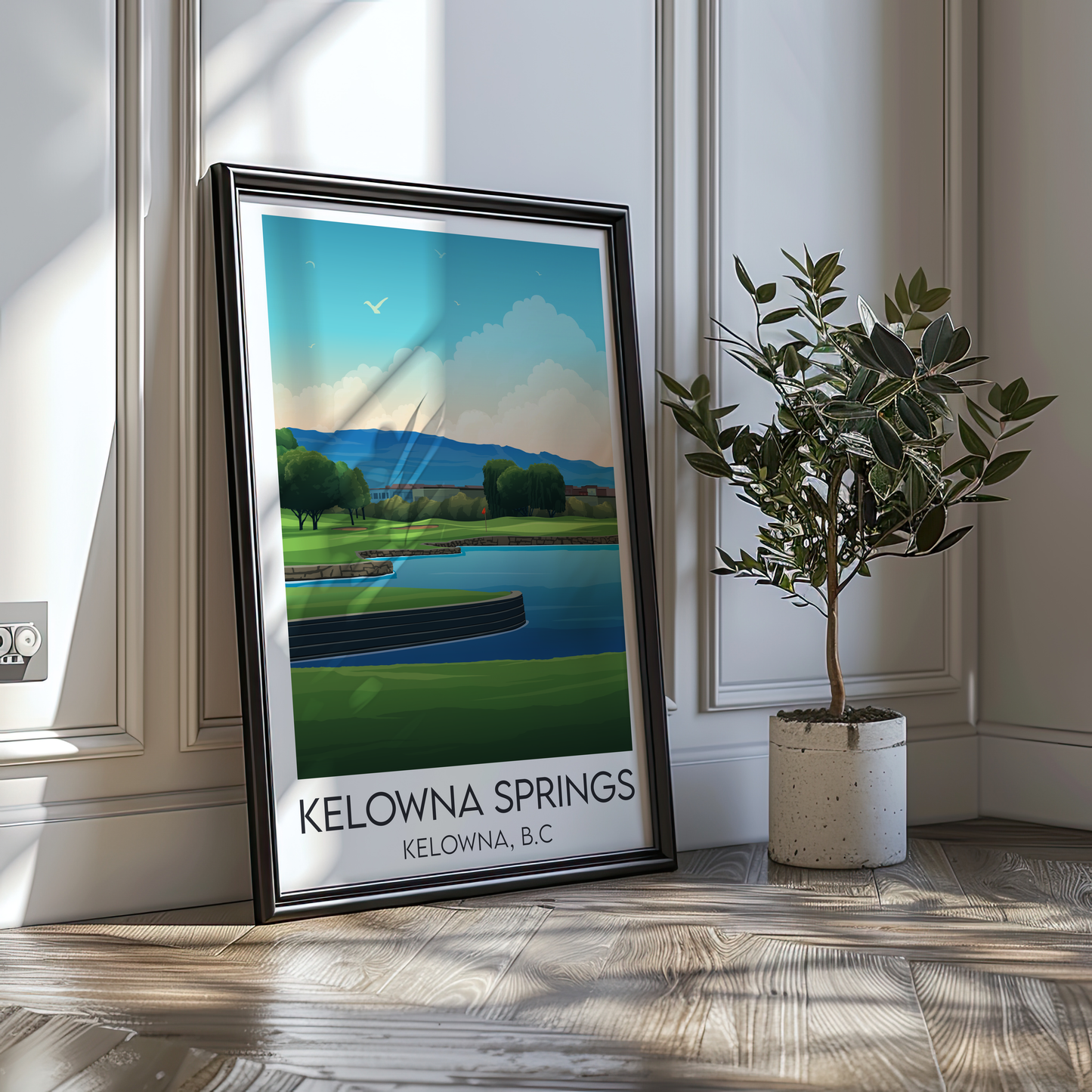 Kelowna Springs G&CC, Hole 17 - Poster Print