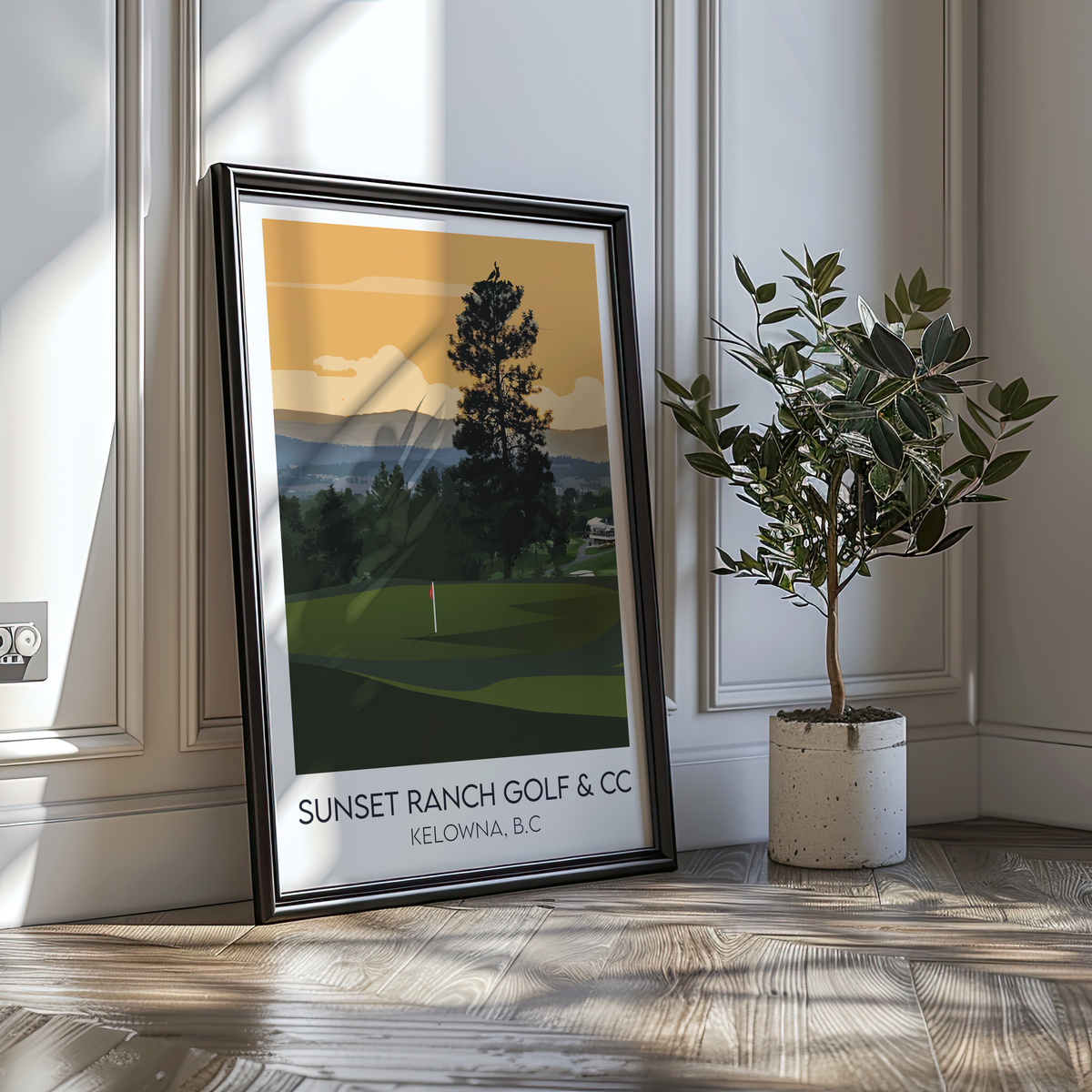 Sunset Ranch Golf & CC- Hole # 8 – Par 3 Prints