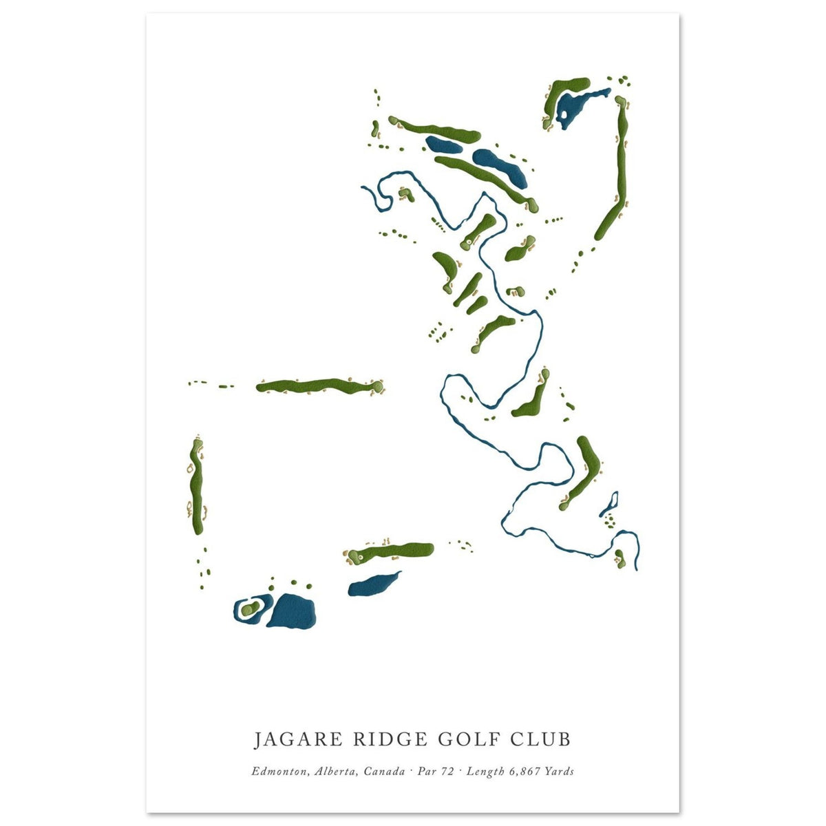 Yager Ridge Golf Course Jagare Ridge Golf Club – Par 3 Prints